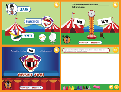 Carnival Grammar: It's and Its Screens