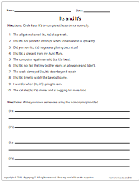 Carnival Grammar: It's and Its